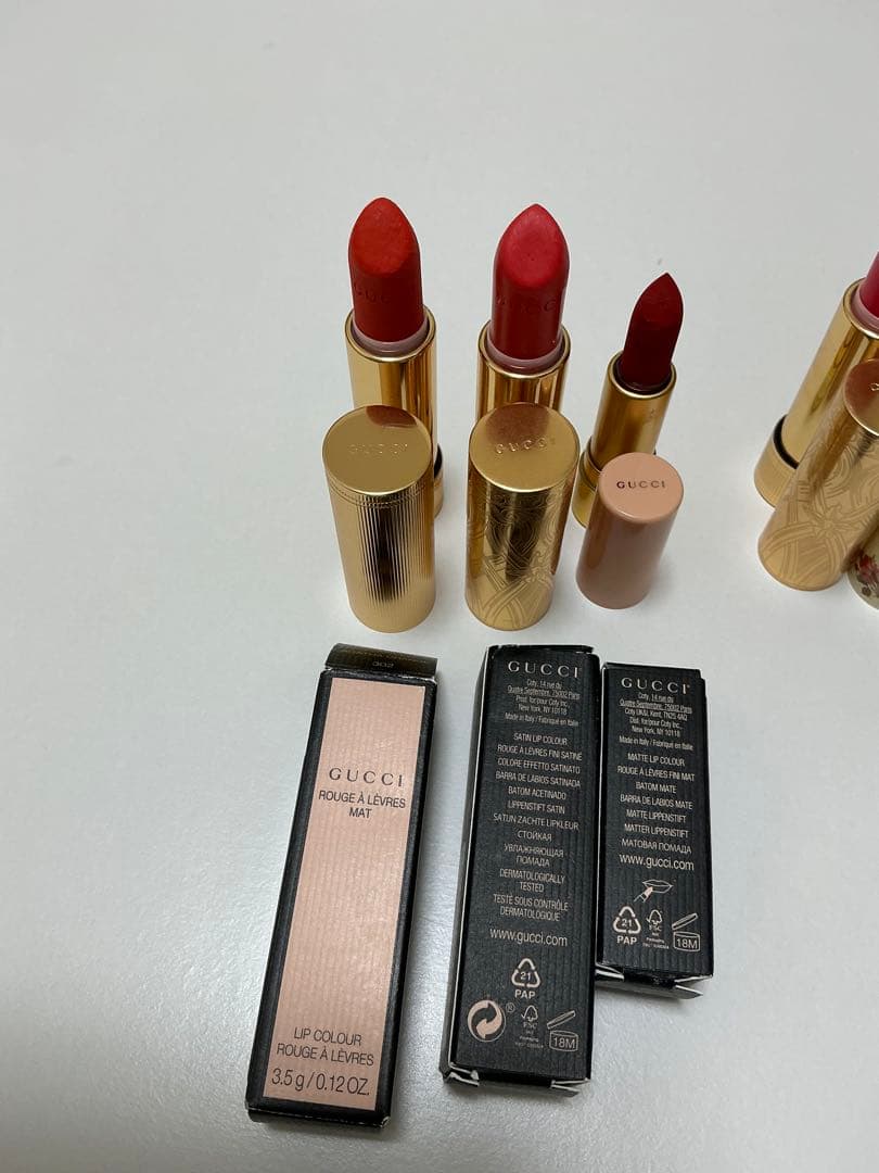 GUCCI ルージュ・ア・レーヴル・マット 2色セットの通販はau PAY