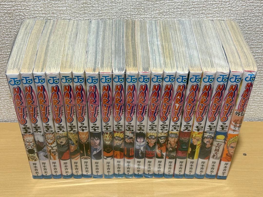 【R466m】《ヤケ等有り》 NARUTO-ナルト- 全72巻完結全巻セット