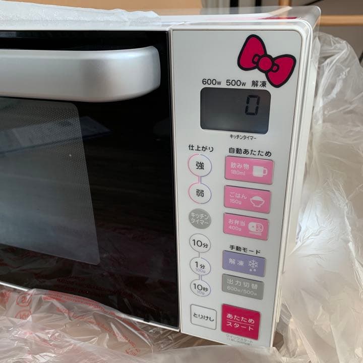 キティちゃん 電子レンジ RMW-S18D1】 - メルカリ