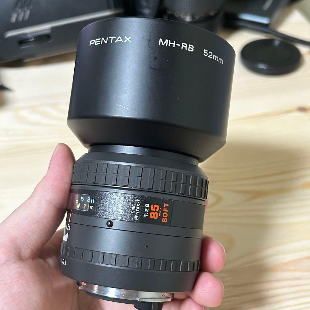 レンズ(単焦点) pentax f 85 2.8soft