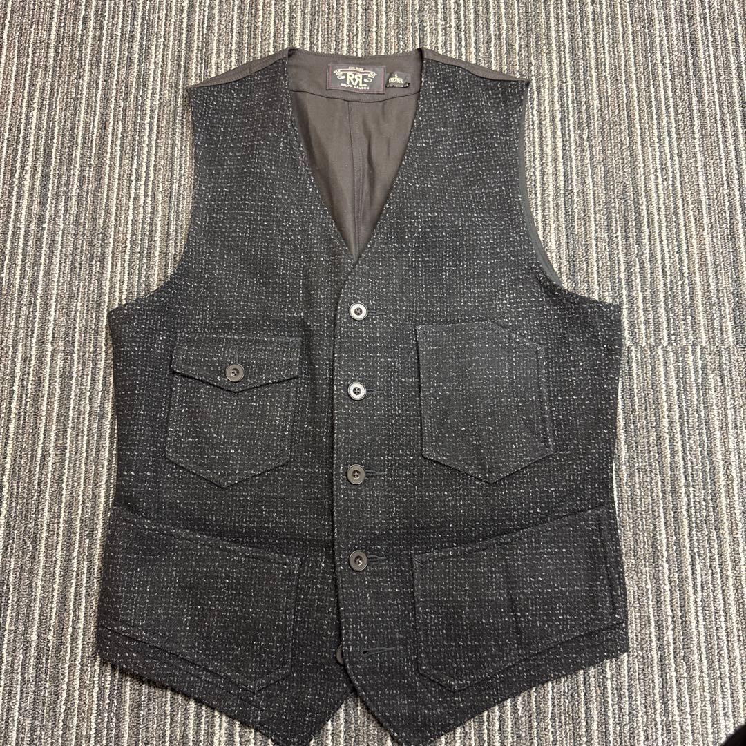 木村拓哉着用 RRL エンジニア ウール ベスト ジレ - メルカリ