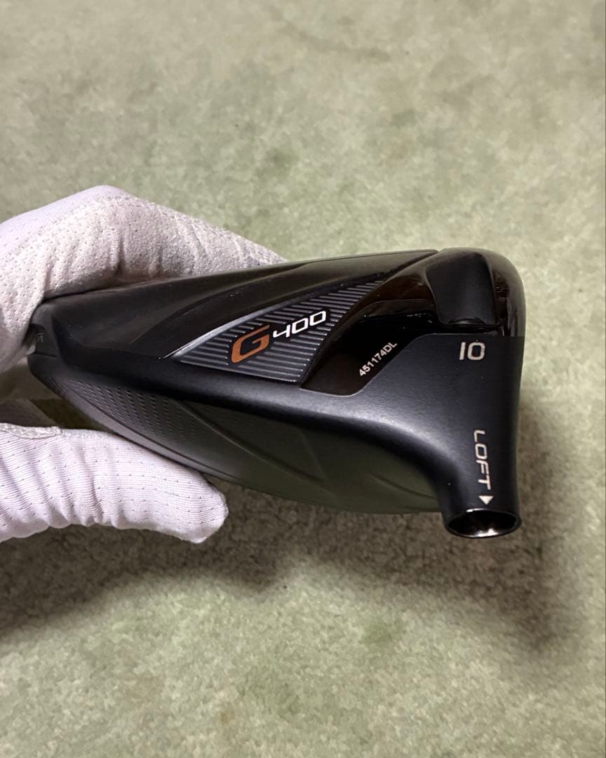 PING G400 LSTドライバー 10° ヘッドのみ カバー付き - メルカリ