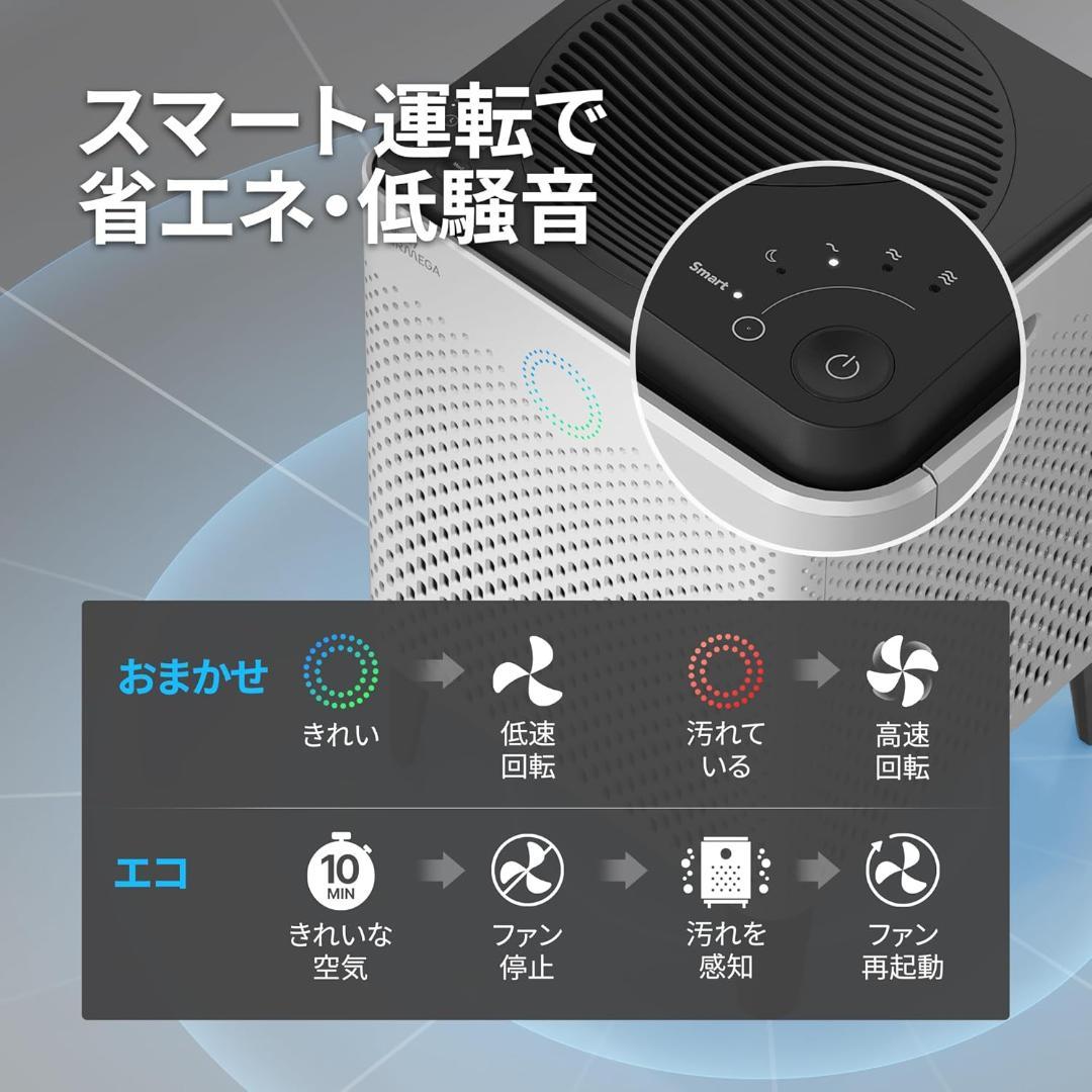 COWAY 空気清浄機 AIRMEGA 300 2面吸引 38畳 0.01μm