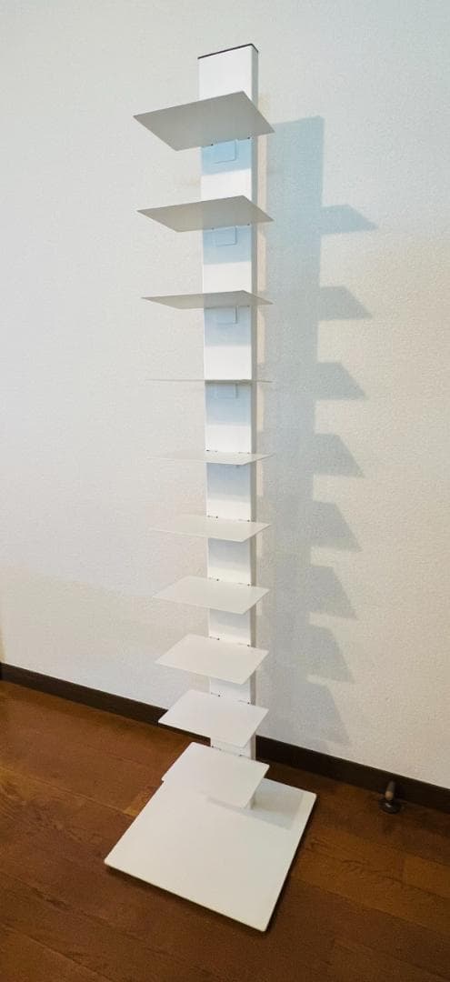 美品! 希少! シンテシ SINTES サピエンスブックタワー10段 ホワイト