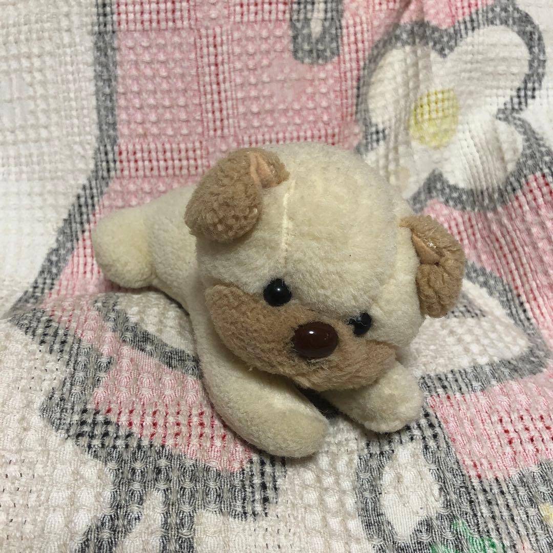 昭和レトロ ヴィンテージ 吉徳 YOSHITOKU 犬 ぬいぐるみ 中古 難あり