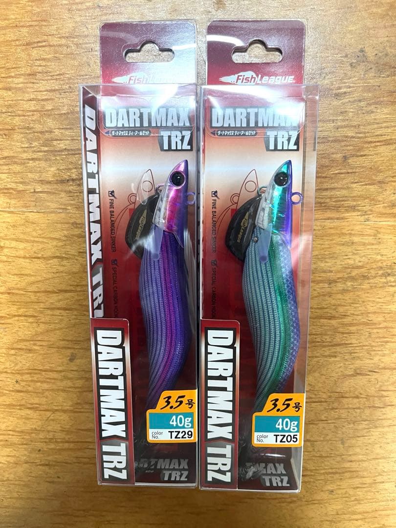 DARTMAX TRZ 40g エギ 2個セット パープル 3.5号 - メルカリ