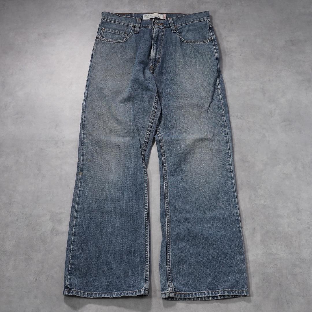 リーバイス567 古着 W32 フレア ブーツ ボトム 青 00s 18707 リーバイス567 古着 W32 フレア ブーツ ボトム 青 00s 18707 - メルカリ