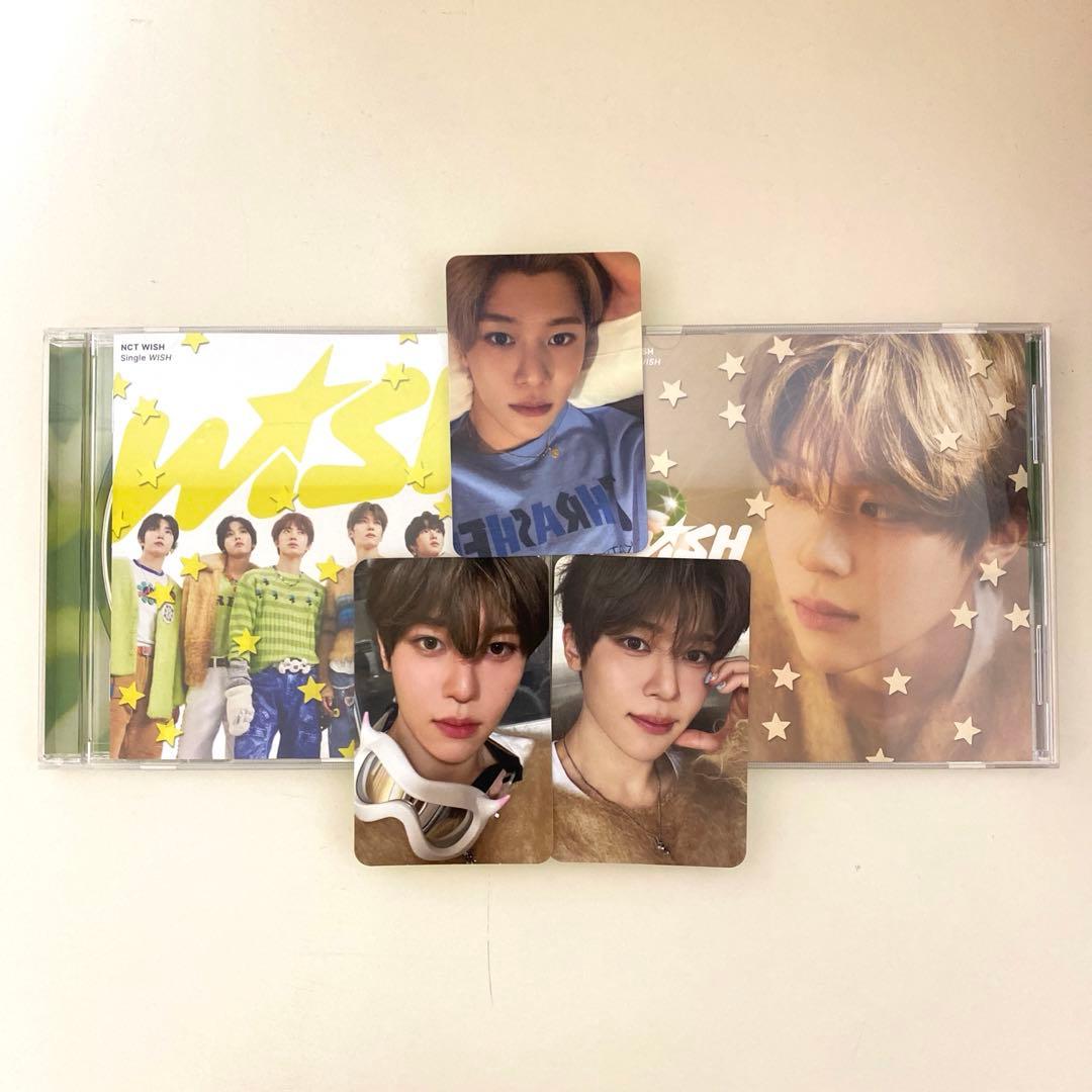 NCT WISH WISH アルバム CD 開封済 トレカ シオン セット - メルカリ