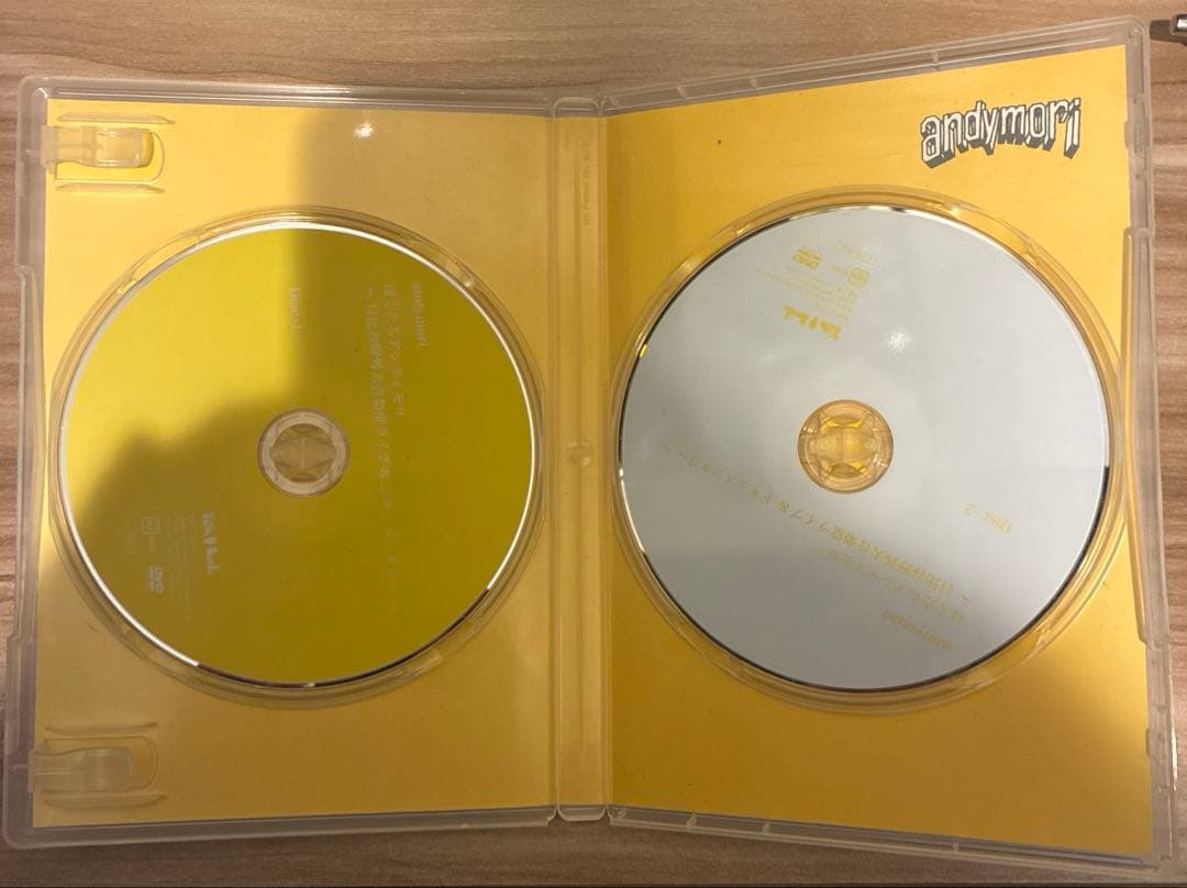 DVD2枚セット　andymori　ラストライブ 　日本武道館　アンディモリ