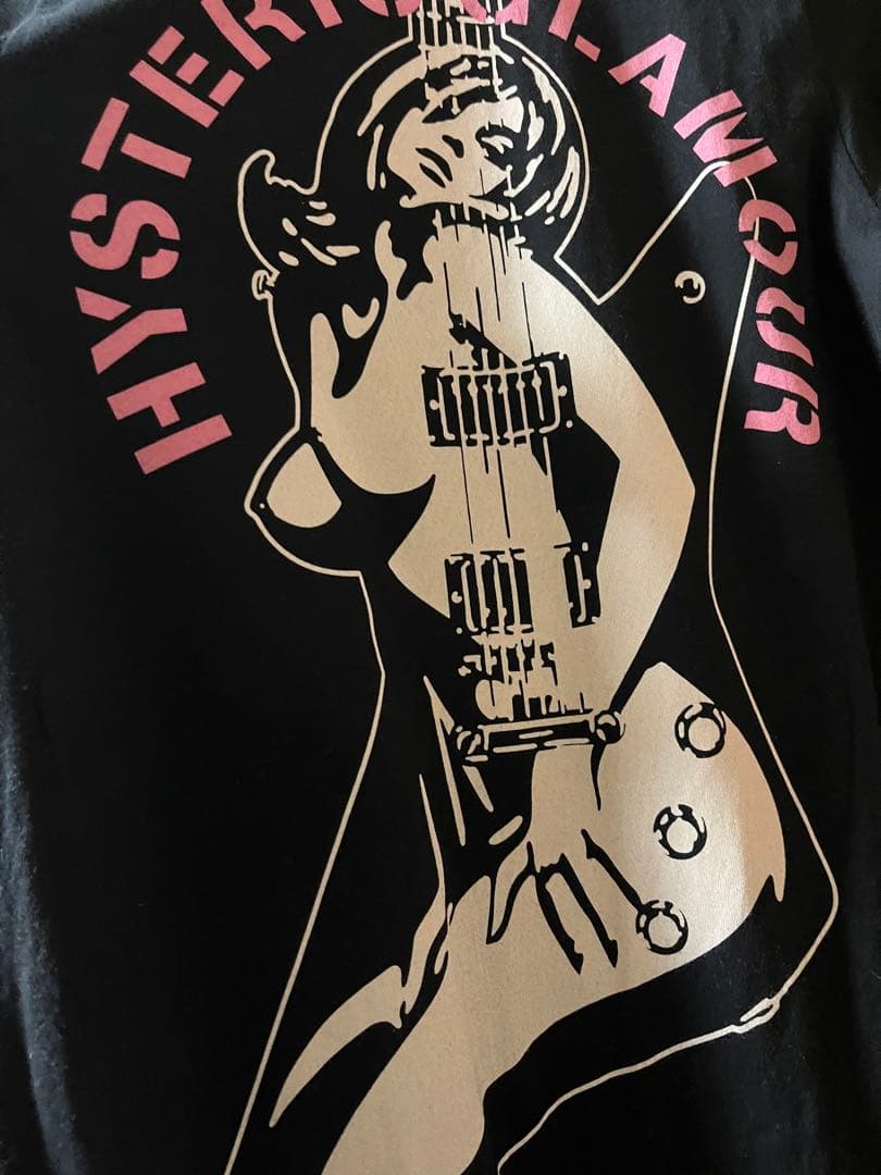 ヒステリックグラマー バックプリントワンピース ヒスガール ロゴ