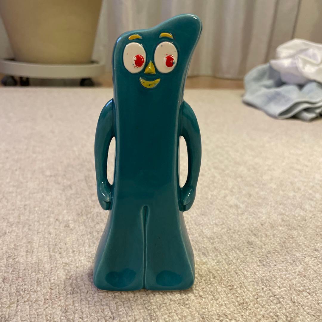 ガンビー　GUMBY 貯金箱　陶器製 ガンビー GUMBY 貯金箱 陶器製 - メルカリ