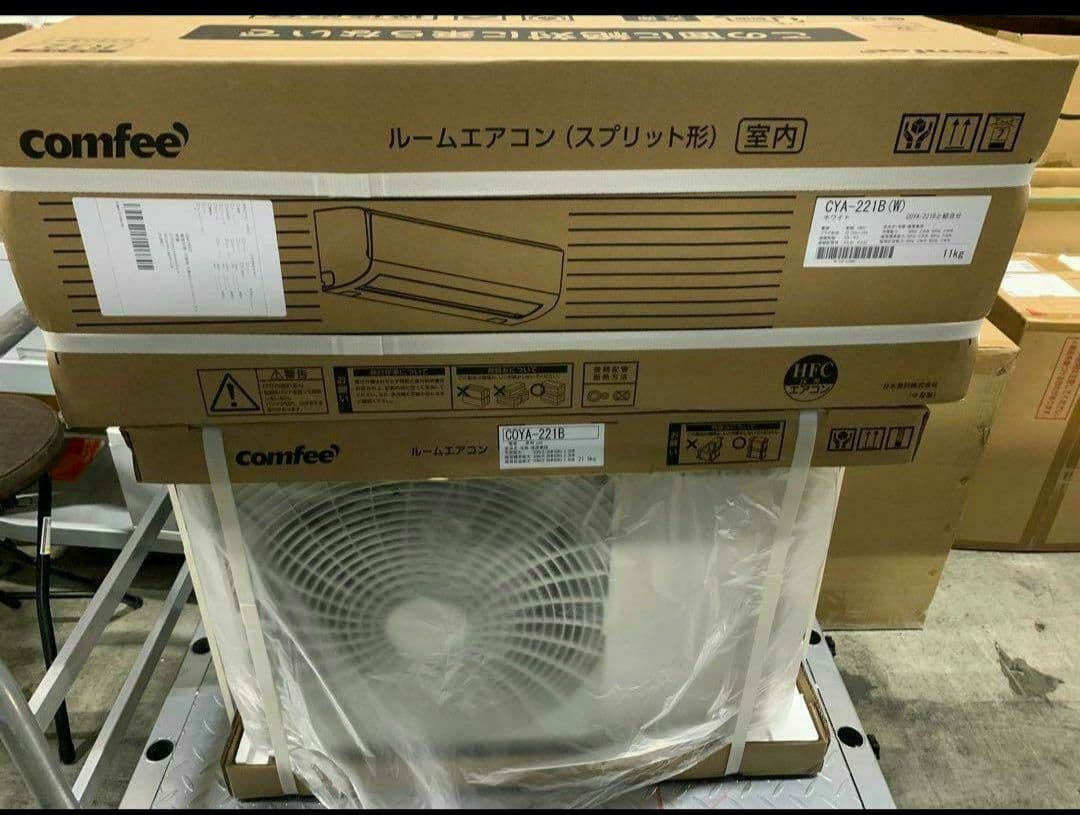 2025年モデル] COMFEE' エアコン 6畳 2.2kw CYA-221B