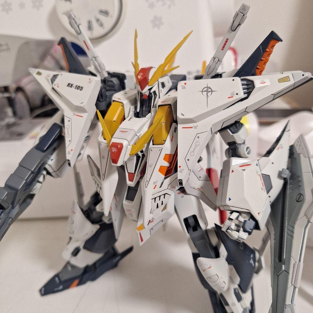 HGクスィー全塗装 やっと入手！】閃光のハサウェイ『HG クスィーガンダム』を全塗装で