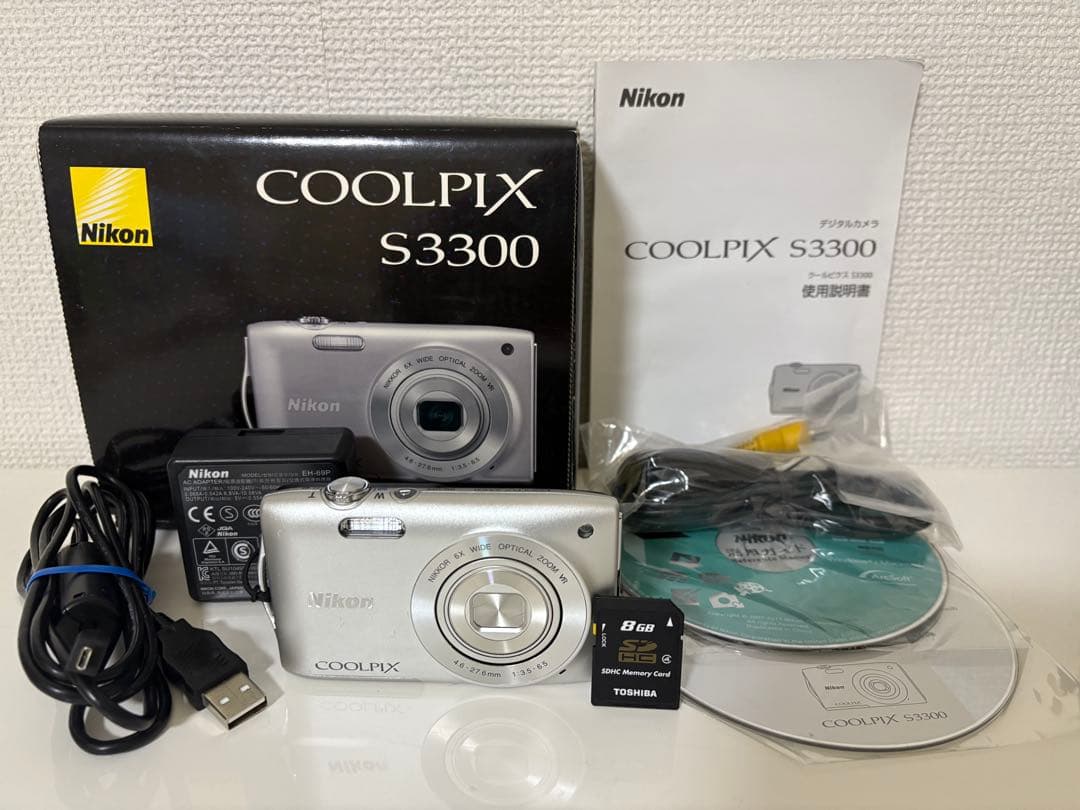 【ぷっぷさん専用】Nikon COOLPIX S3300 デジタルカメラ Amazon.com : Nikon COOLPIX S3300 16 MP Digital Camera with 6x Zoom