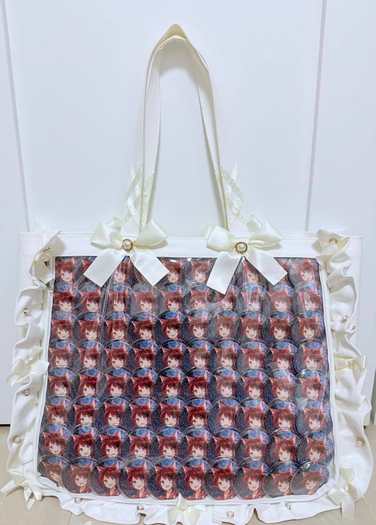 すとぷり 莉犬 缶バッジ80個＋A3痛バッグ - メルカリ