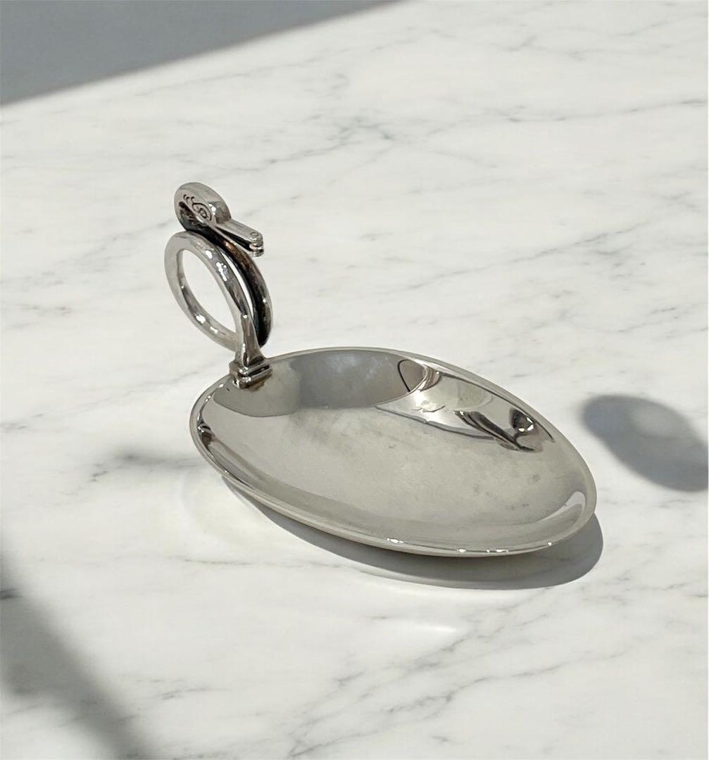 激レア！英国製 ブリタニアシルバー958 純銀スプーン 36.3g ホールマーク