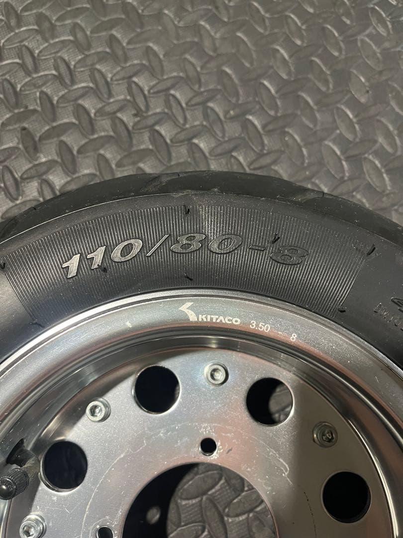 キタコ　8インチ　3.5J 2本　モンキー