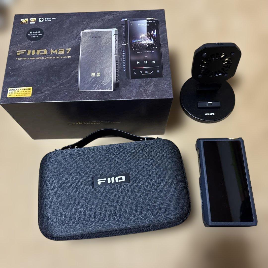 ポータブルプレーヤー FiiO M27 aluminum FIIO M27 Aluminum Alloy [FIO-M27-AA] 新品｜フジヤエービック