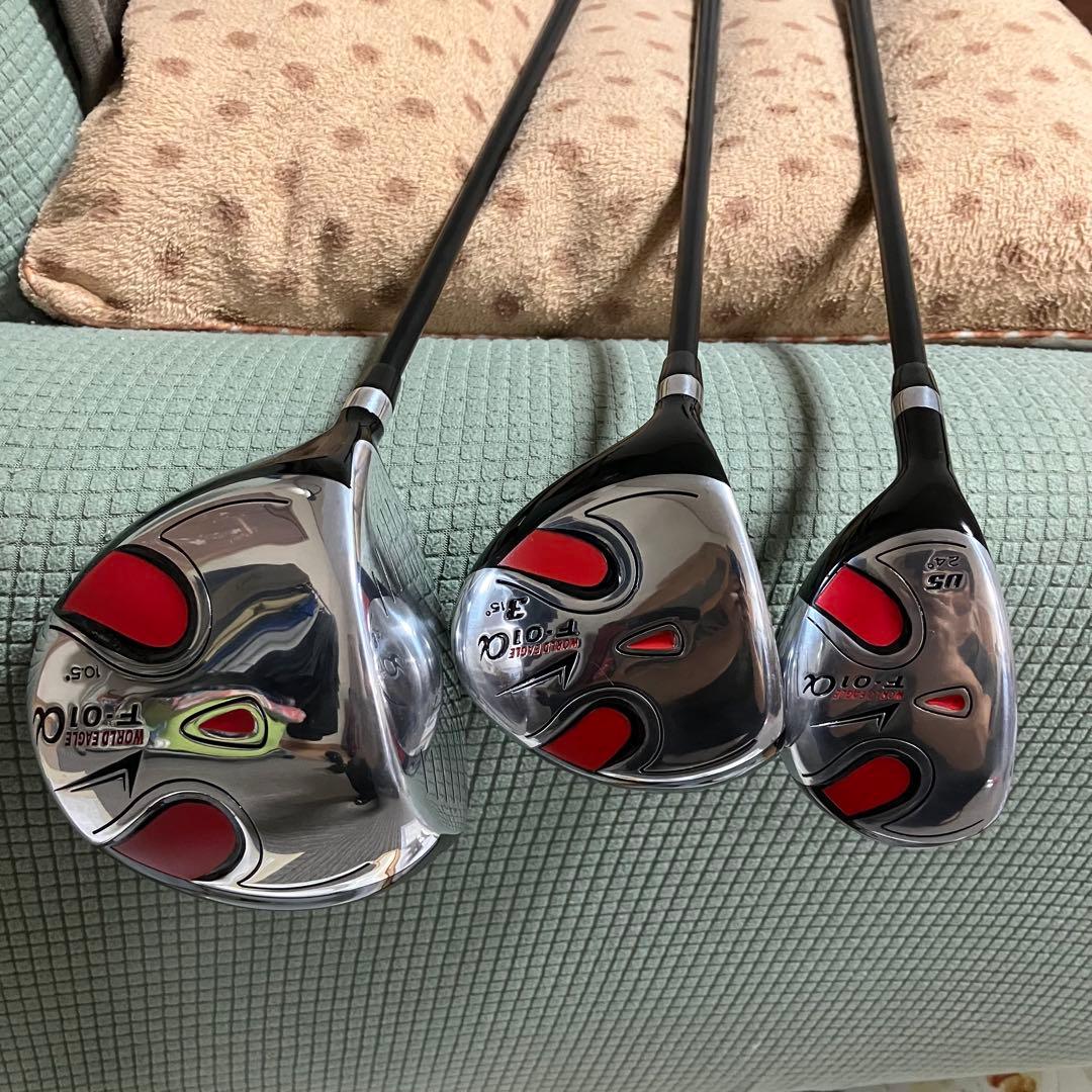 レフティーワールドイーグル ゴルフクラブセット 11本 初心者 左利き