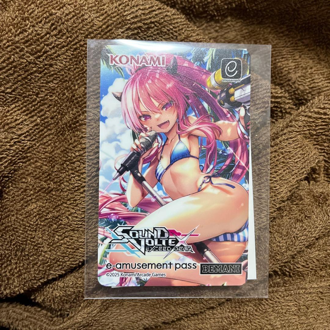 KONAMI SOUND VOLTEX e-amusement pass - メルカリ