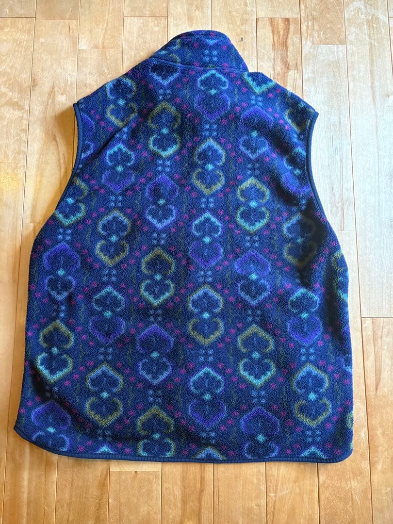 美品90s パタゴニア シンチラ フリース ベスト L スナップt
