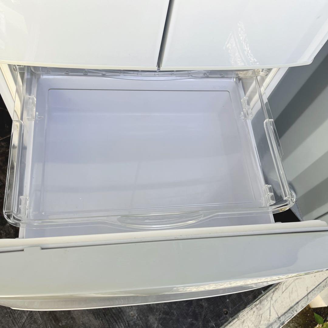 66取付無料！完動品！高性能日立自動製氷付き おしゃれホワイト6ドア