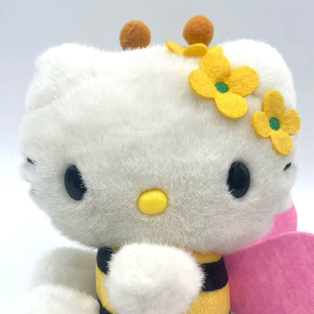 希少 非売品 激レア ハローキティ ミツバチ ぬいぐるみ 平成 レトロ