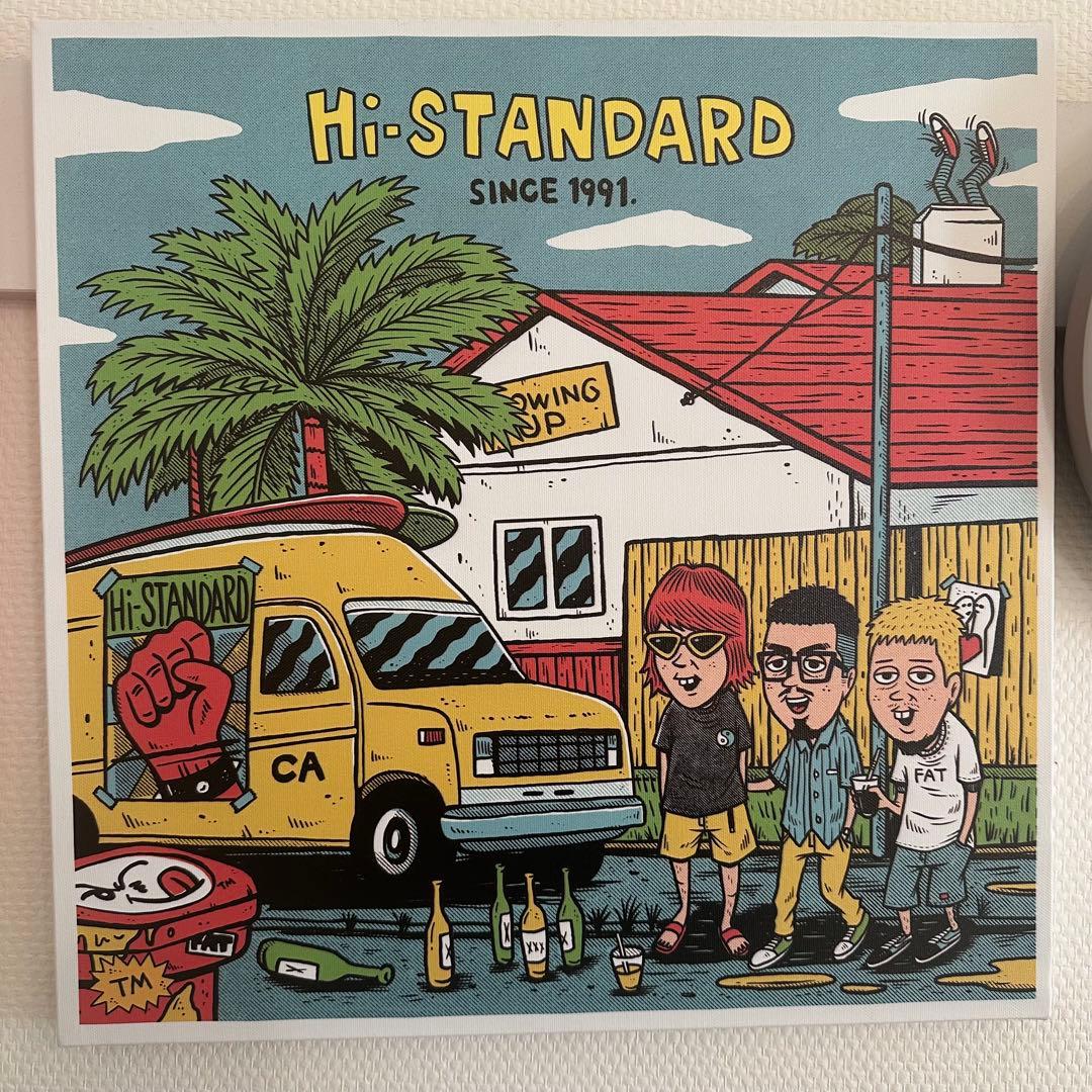 Hi-STANDARD TM paint CANVAS ART