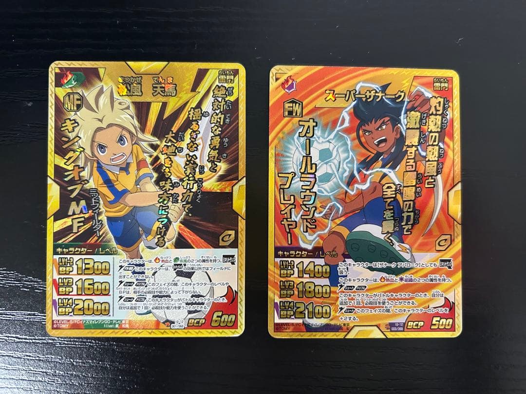 イナズマイレブンGOクロノストーン TCG 時空最強イレブン コンプ