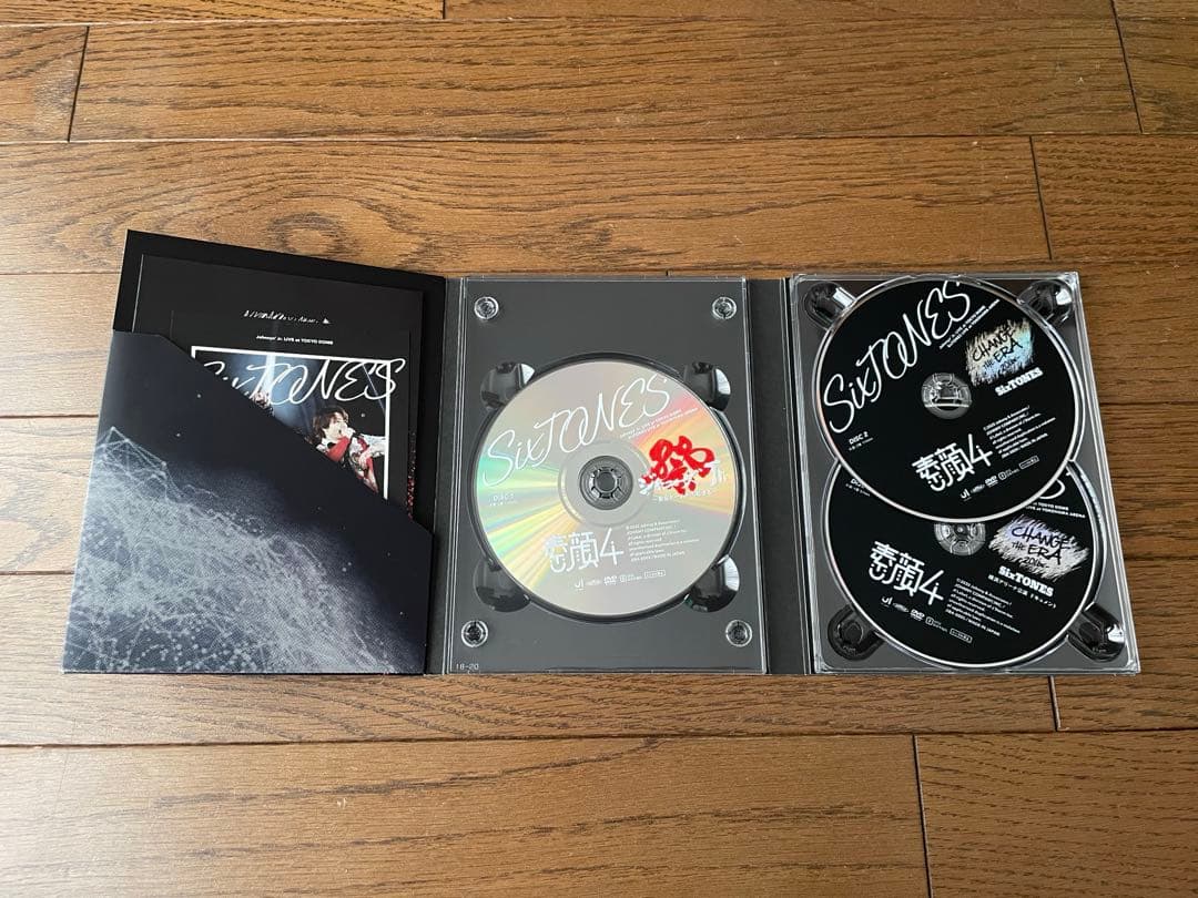 SixTONES Live DVD 素顔4 チェンエラ 円盤 正規品 - メルカリ