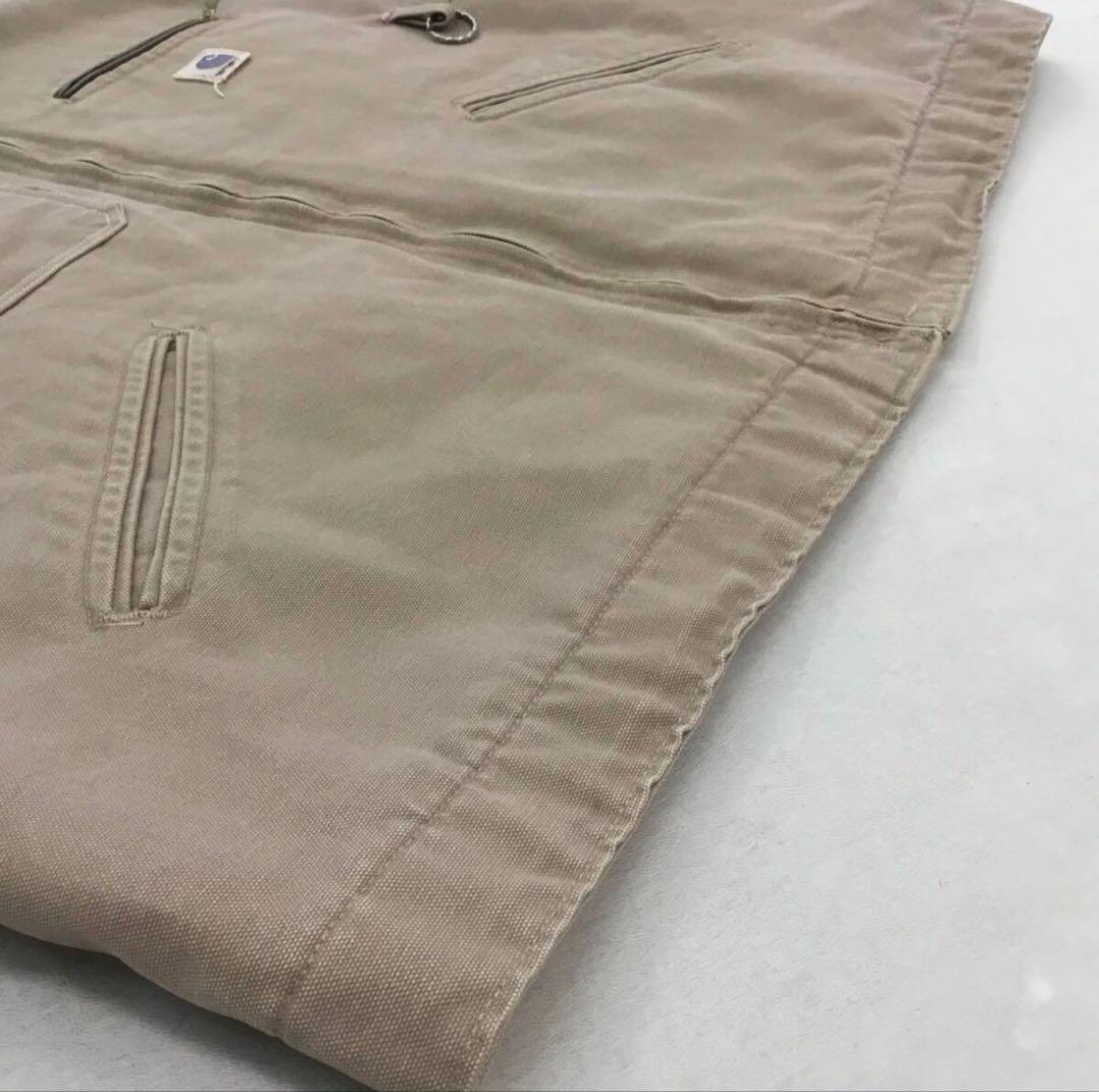 へ*ち様 【希少】Carhartt デトロイトジャケット リメイクベスト ヴィン