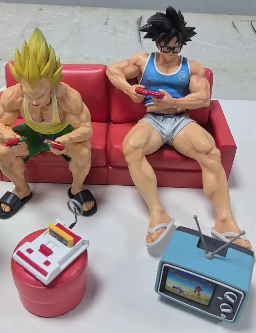 ドラゴンボール ベジータ 孫悟空 ガレージキット フィギュア 1/6