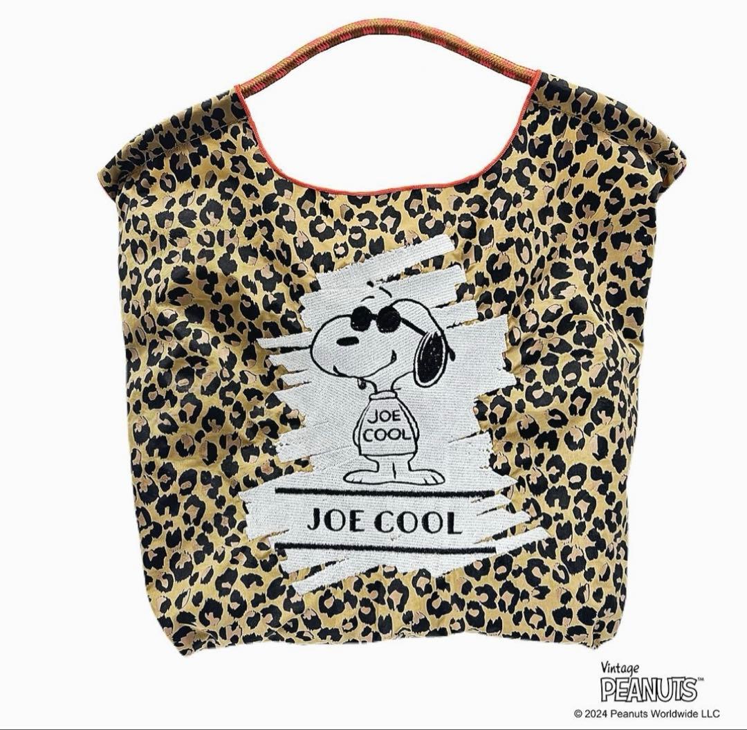 Ball & Chain スヌーピー 大阪限定 レオパード柄 Mサイズ ベージュ