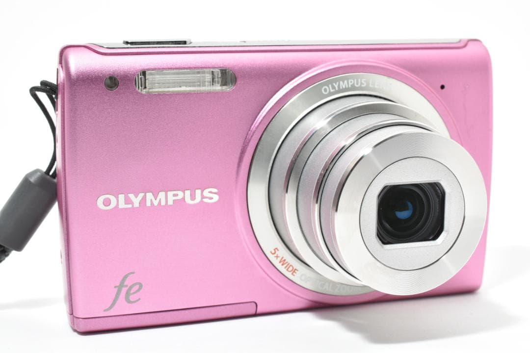 《 美品 》 オリンパス　OLYMPUS FE-5050 ピンク
