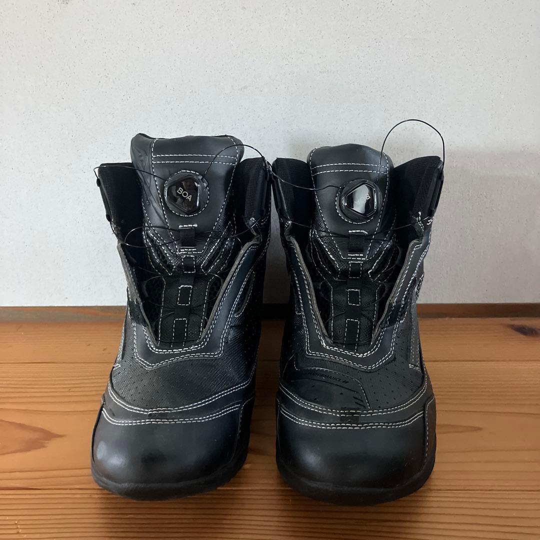 kushitani バイク用ハイカット靴 ブラック 26.0cm