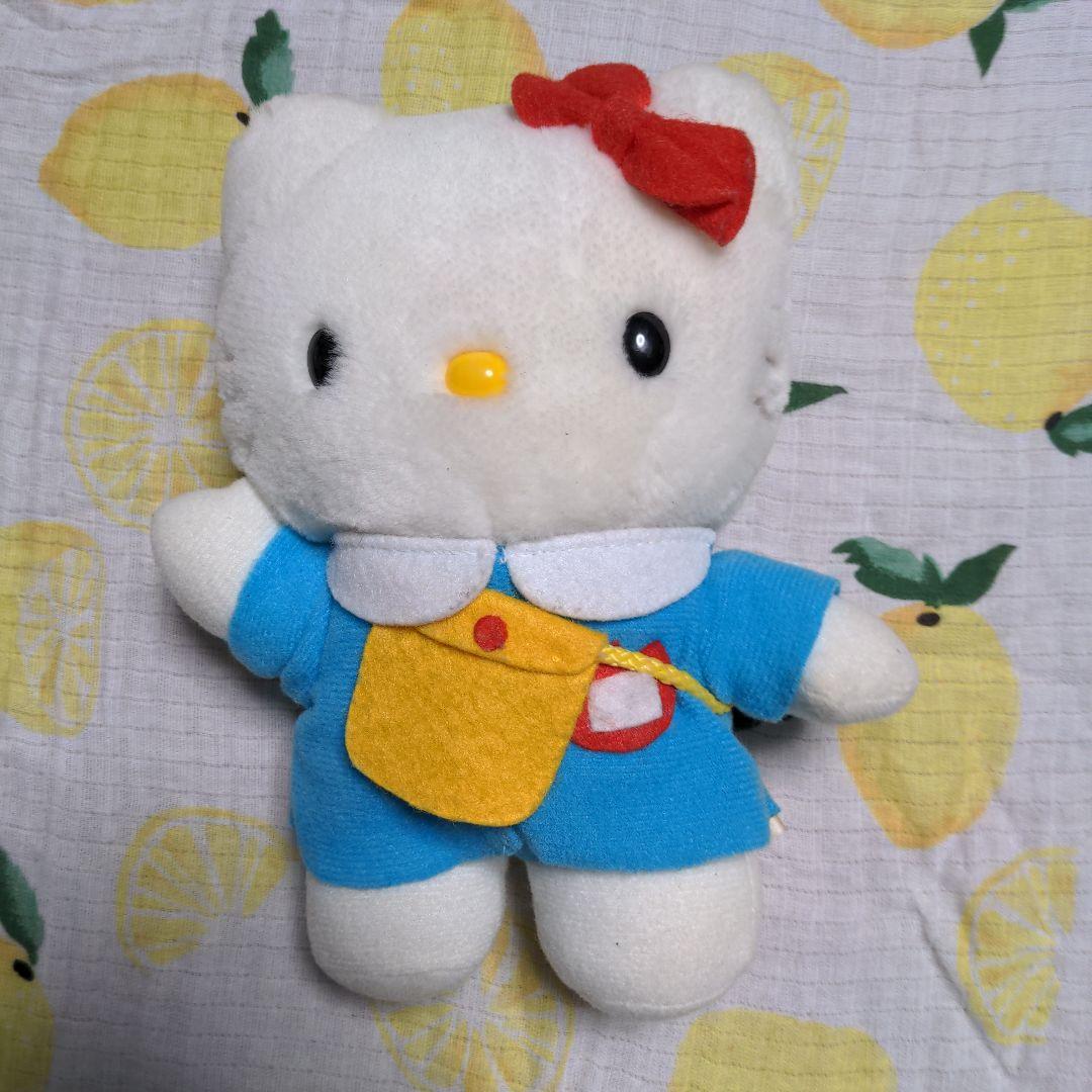激レア ハローキティ 幼稚園ぬいぐるみ レトロ 1999年 - メルカリ