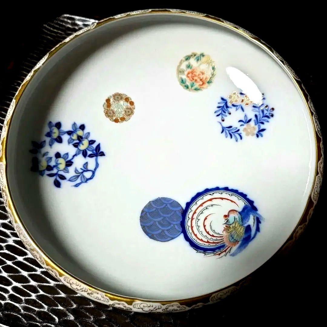 深川製磁　希少　オールド深川　染錦花丸紋　高台鉢　菓子鉢　盛り鉢 染錦花丸紋 土瓶茶器揃 | 有田焼 深川製磁｜公式オンラインストア