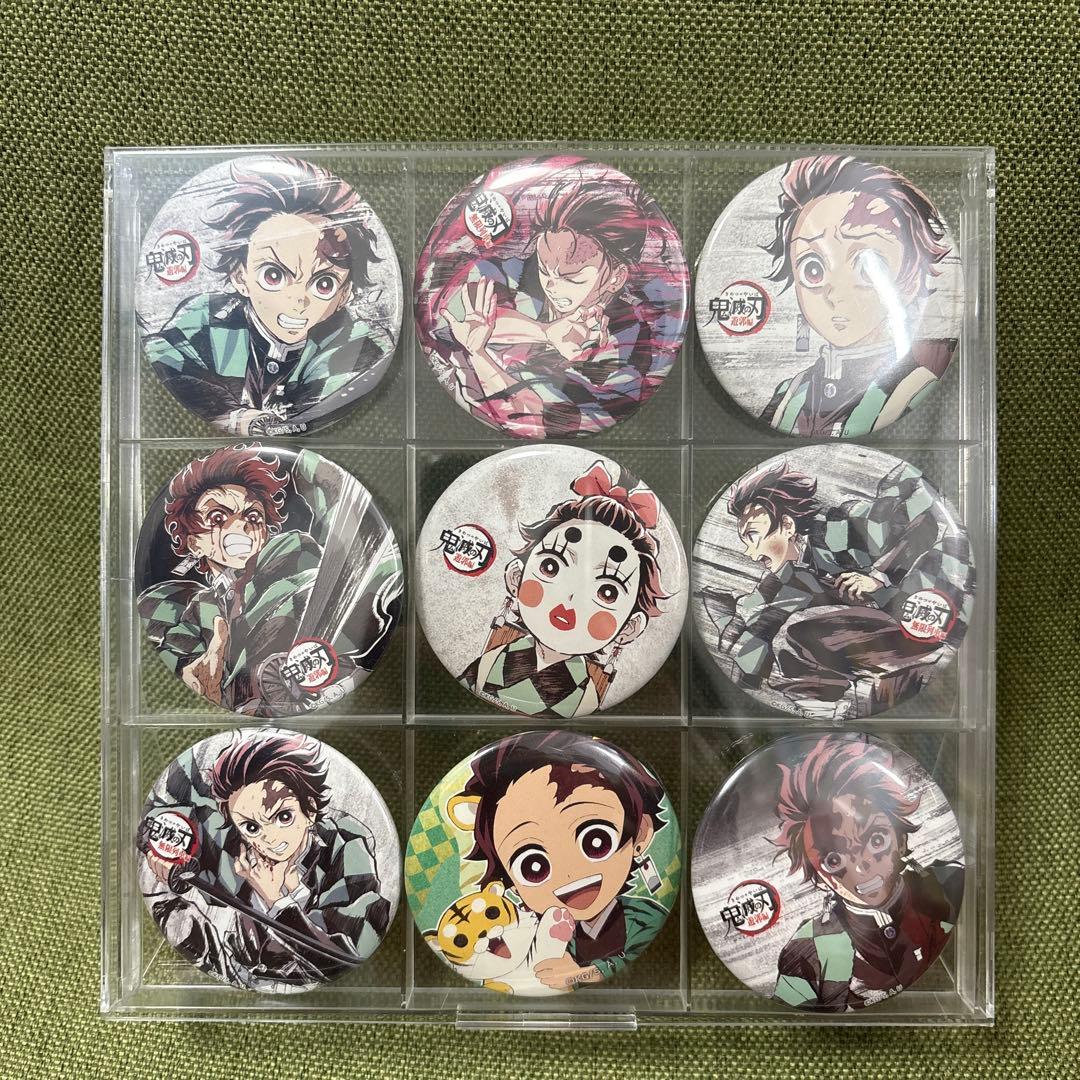 鬼滅の刃 全集中展 幕間画 ランダム缶バッジ 無限列車 遊郭編 竈門炭