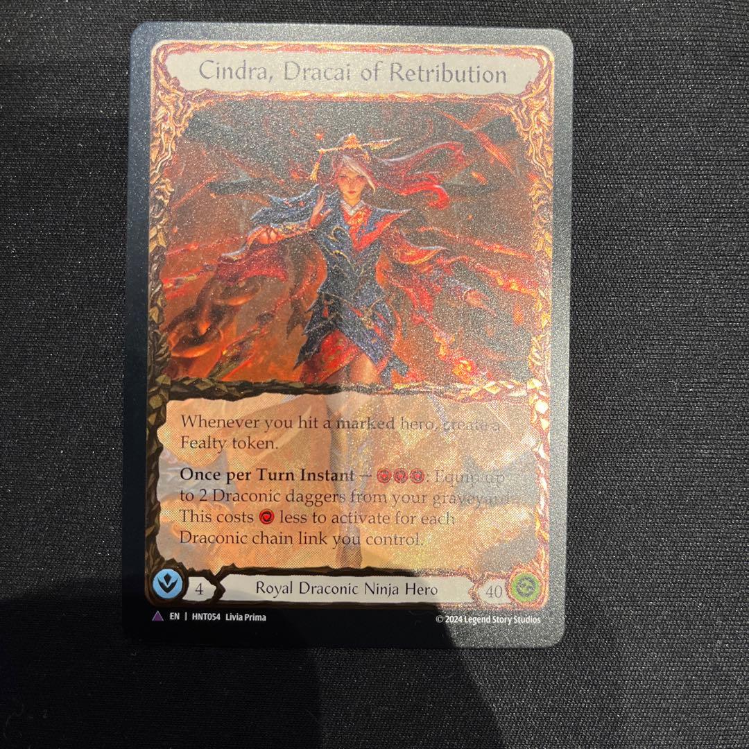 FAB 英語版 報復のドラカイ、シンドラ Cindra Marvel CF - メルカリ