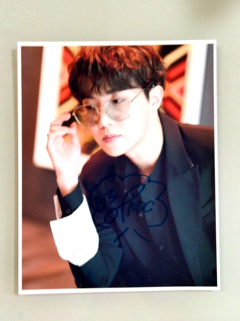 J-HOPE直筆サイン入り超 特大写真…ジェイホープ…BTS…防弾少年団…3