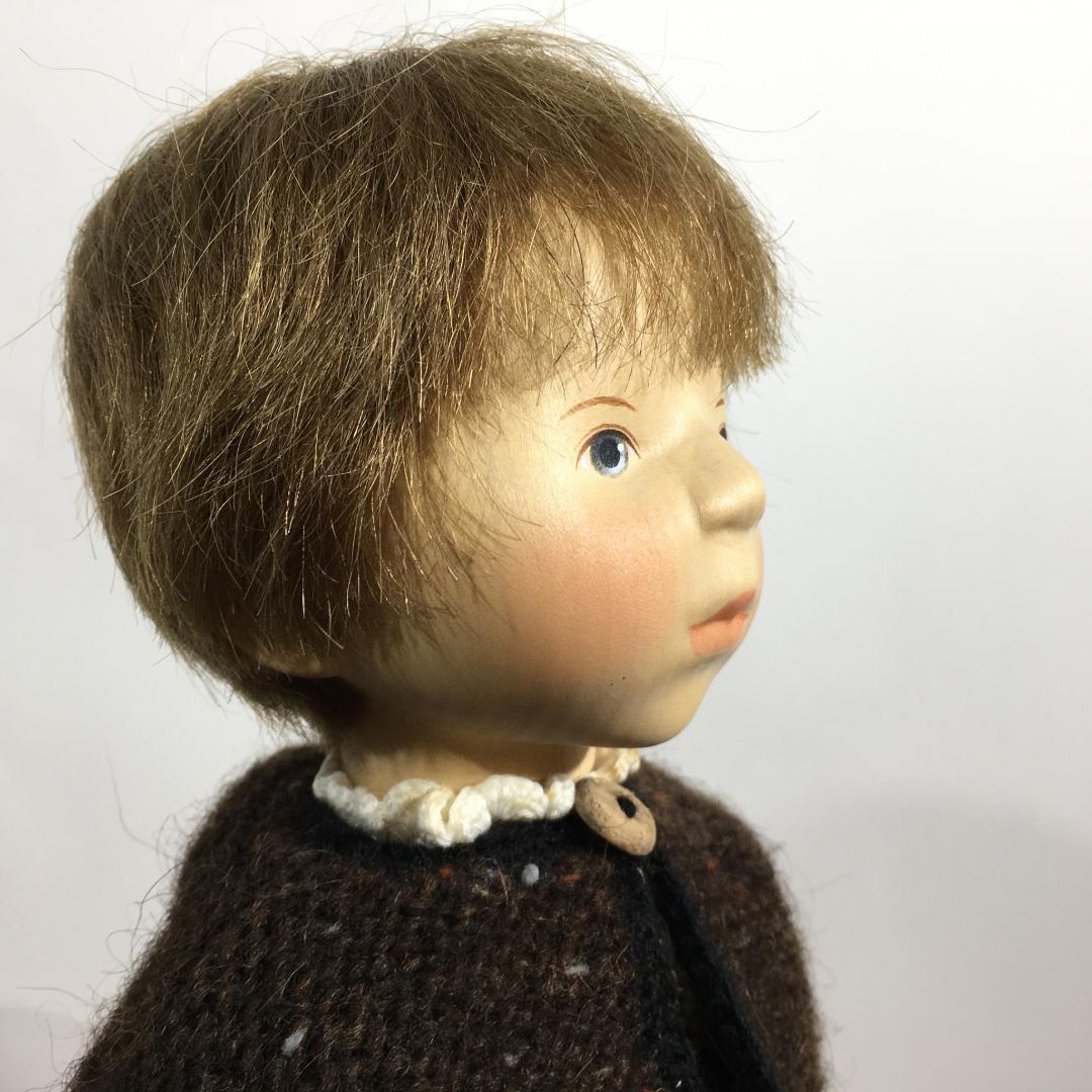 ○[美品] ポングラッツ人形 オールウッド pongratz 木製人形37cm