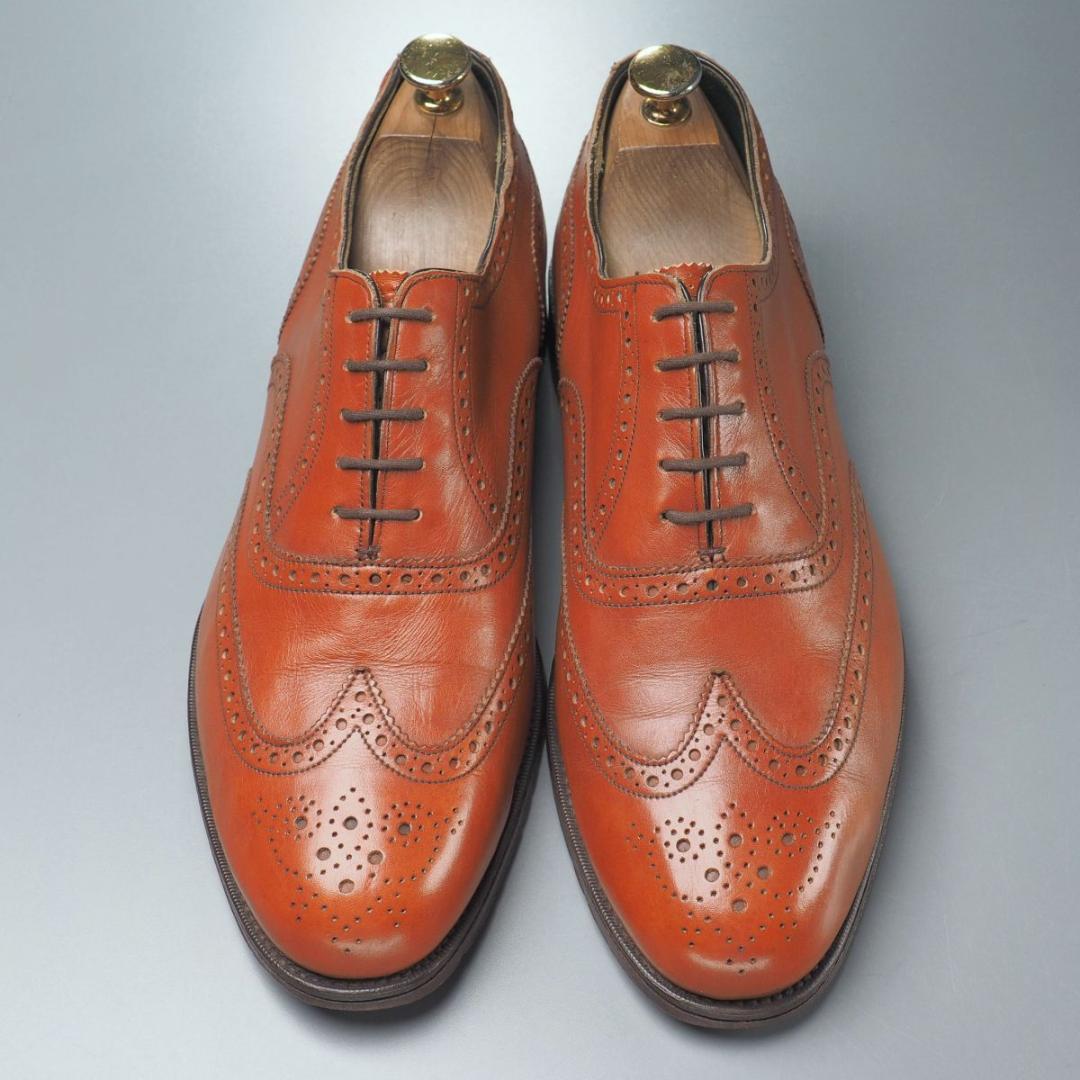 チーニー CHEANEY メンズ CHARLES ウイングチップ フルブローグ - メルカリ