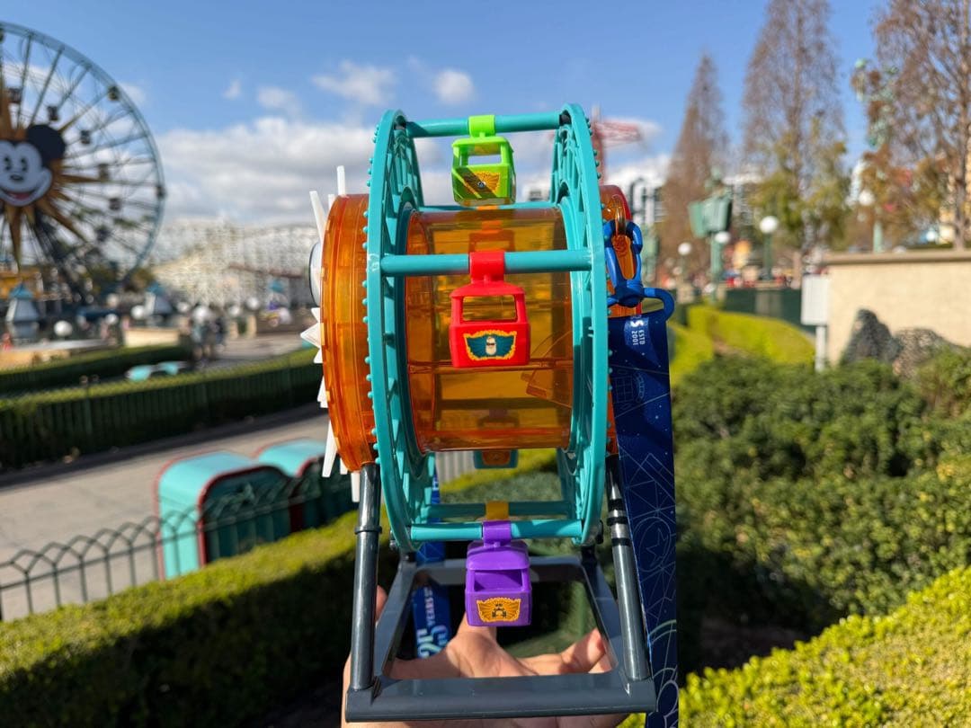 カリフォルニアディズニー25周年 ポップコーンバケット 観覧車 バケツ