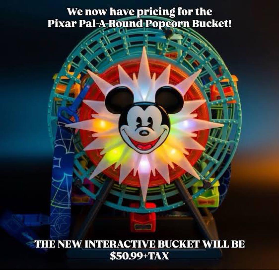 カリフォルニアディズニー25周年 ポップコーンバケット 観覧車 バケツ