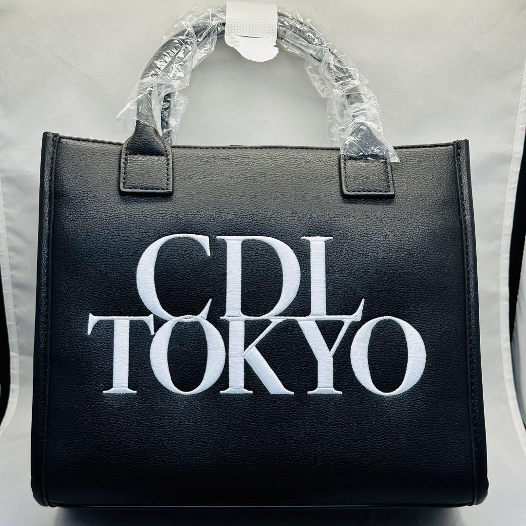 CDL Faux Leather Tote Bag CDL TOKYO - メルカリ