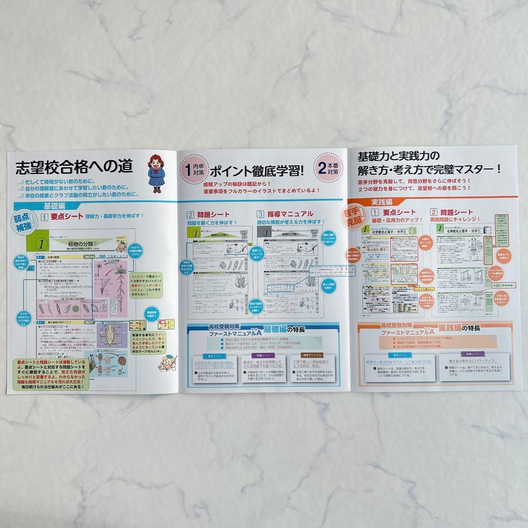 学習教材 ファーストマニュアルエース 受験対策 入試対策