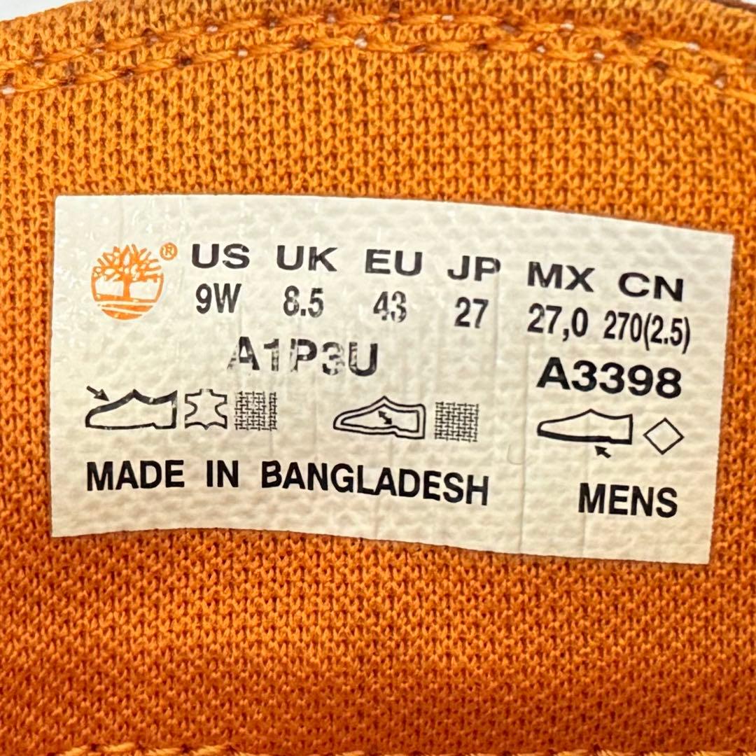 【サム】Timberland ユース ベーシック オックス 27.0cm