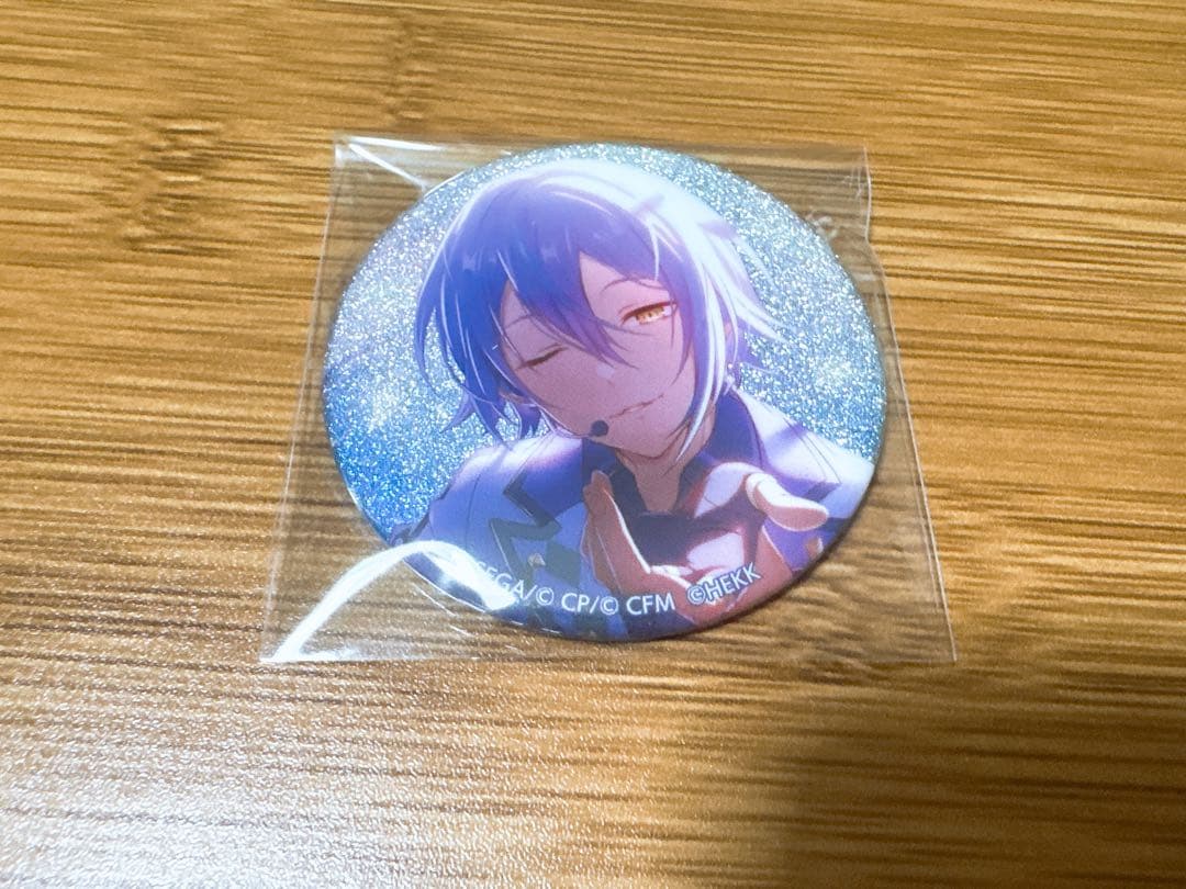 プロセカ 神代類 あんスタコラボ グリ缶 グリッター缶バッジ - メルカリ