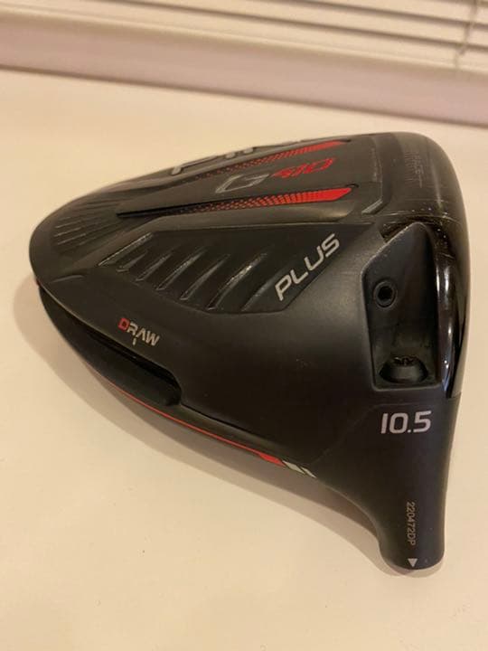Ping G410 PLUS ドライバー 10.5 ヘッドのみ カバー レンチ付 PING