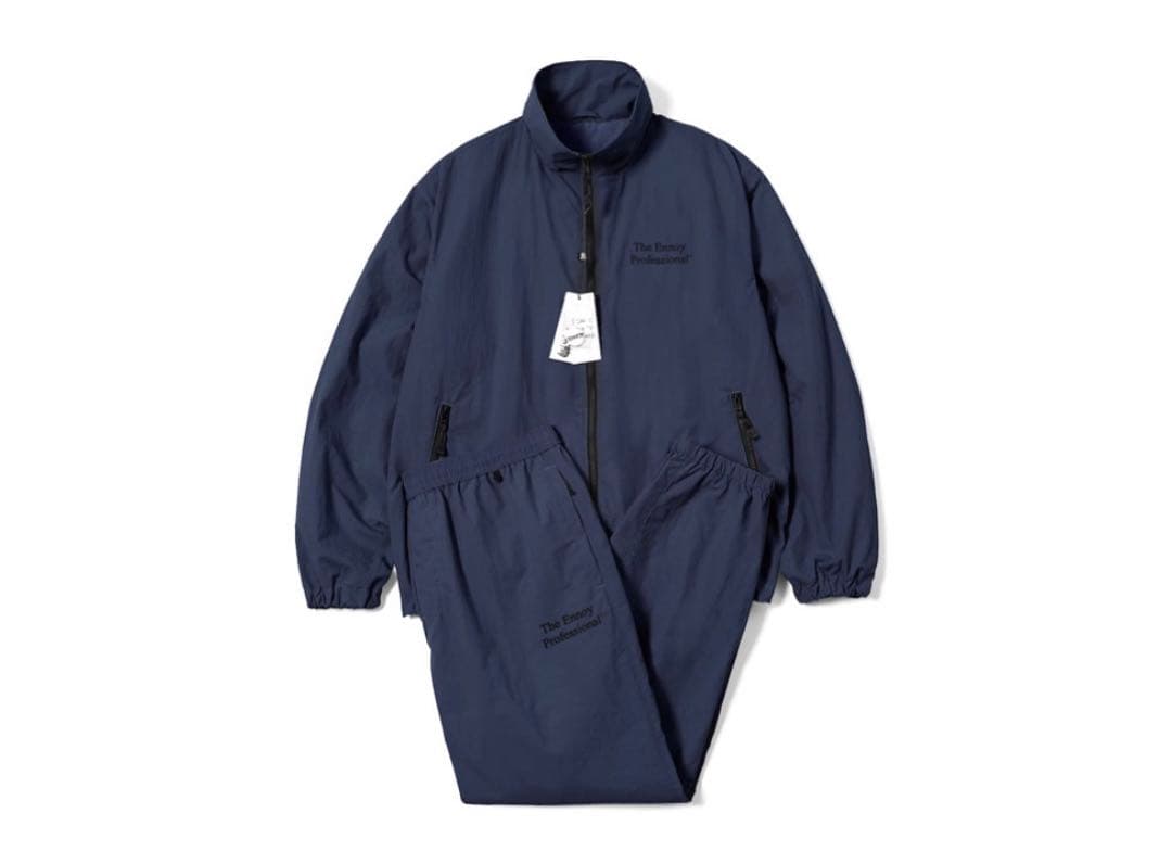 ennoy スタイリスト私物 シャカシャカ セットアップ ネイビー - メルカリ